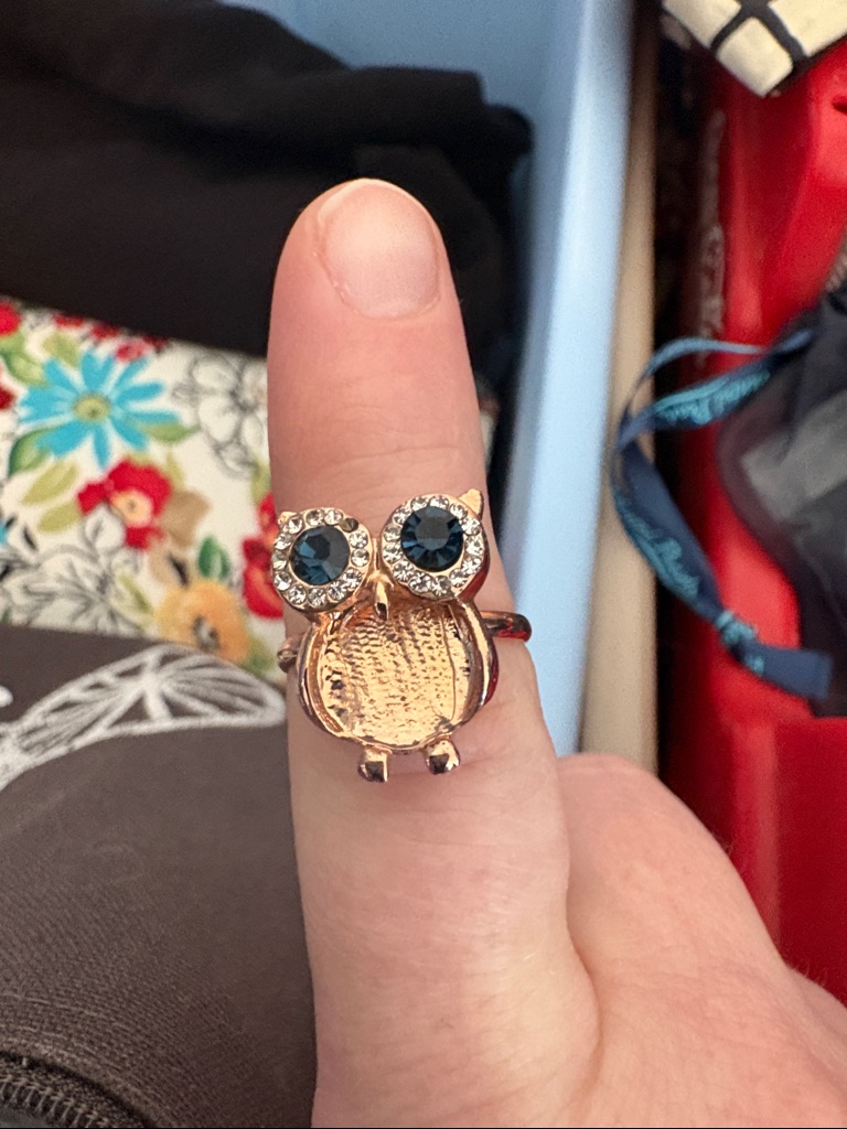 Owl Adjustable Ring